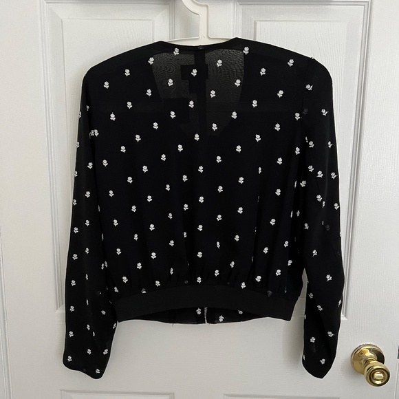 Club Monaco silk bomber jacket - Picture 2 of 6